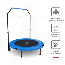 Батут DFC PLENY с поручнем 40'' BLUE