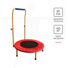 Батут DFC Trampoline Fitness с поручнем 32''