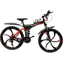Велосипед GESTALT G-555 черно-красный