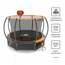 Батут Jump Power Pro Inside Basket 12 ft orange