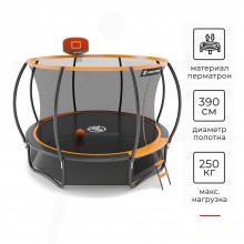 Батут Jump Power Pro Inside Basket 14 ft orange