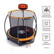 Батут Jump Power Pro Inside Basket 8 ft orange