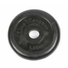 Диск Lite Weights обрезиненный 26мм 1,25кг 2471LW