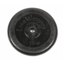 Диск Lite Weights обрезиненный 26мм 10кг 2477LW