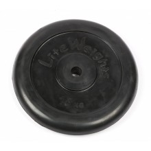 Диск Lite Weights обрезиненный 26мм 15кг 2478LW