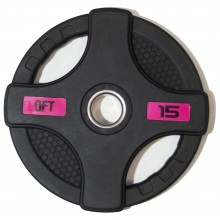 Диск Original FitTools олимпийский 51 мм 15 кг FT-2HGP-15