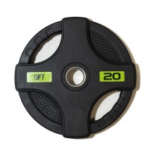 Диск Original FitTools олимпийский 51 мм 20 кг FT-2HGP-20