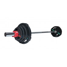 Штанга Original FitTools 53 кг диски 50 мм с 2мя хватами 180 см FT-2HGSET-53-OB72