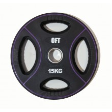 Диск Original FitTools олимпийский полиуретановый 51 мм 15 кг FT-DPU-15