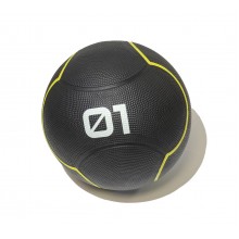 Мяч тренировочный Original FitTools черный 1 кг FT-UBMB-1